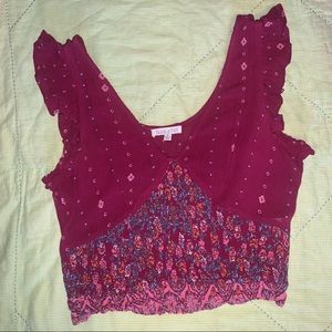 Patrons of Peace Crop Top